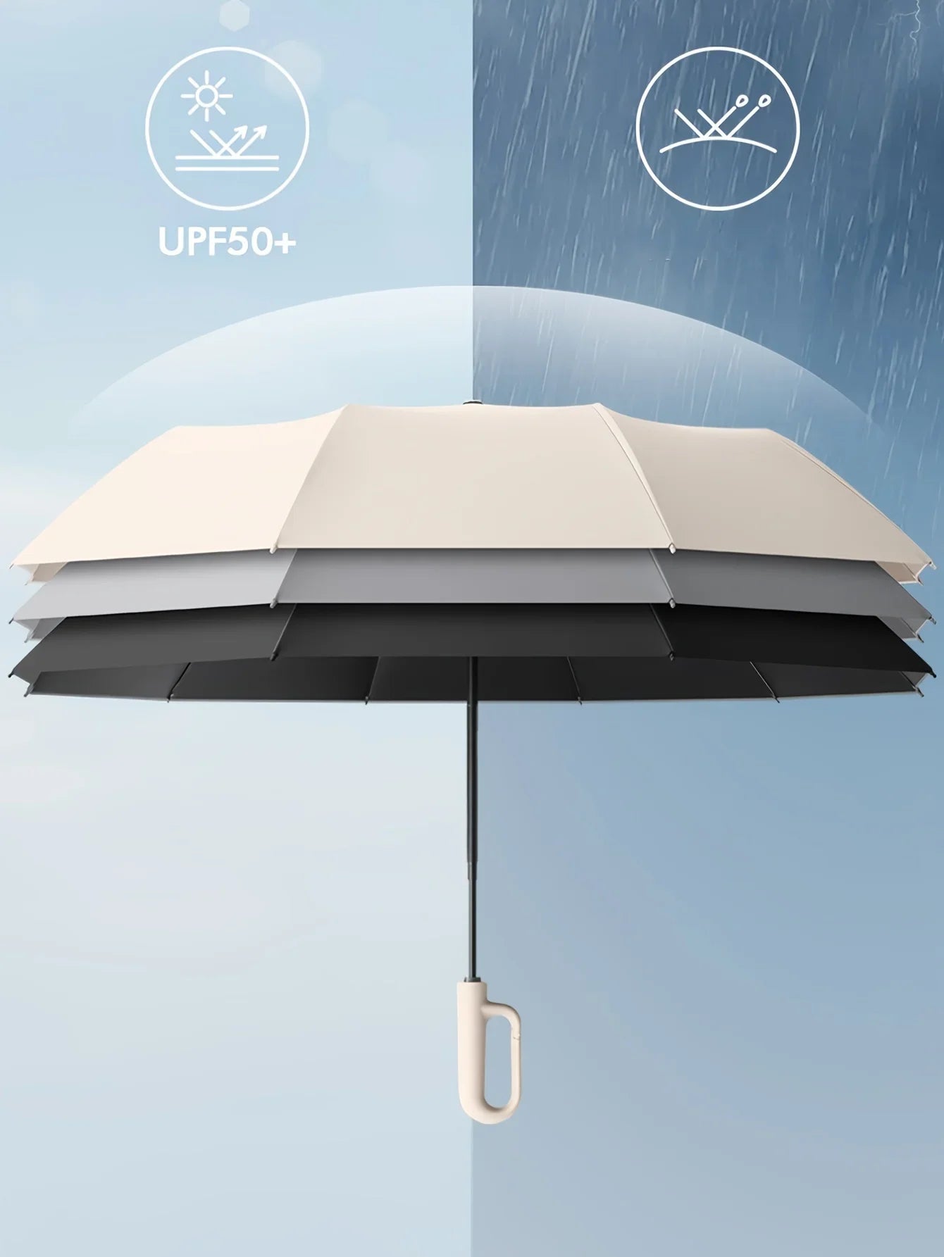 Elementa All Weather Umbrella
"Made for the storm, ready for the sun!"